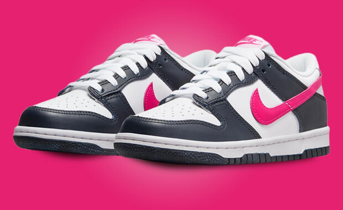 The Kids' Exclusive Nike Dunk Low Dark Obsidian Fierce Pink Releases October 1