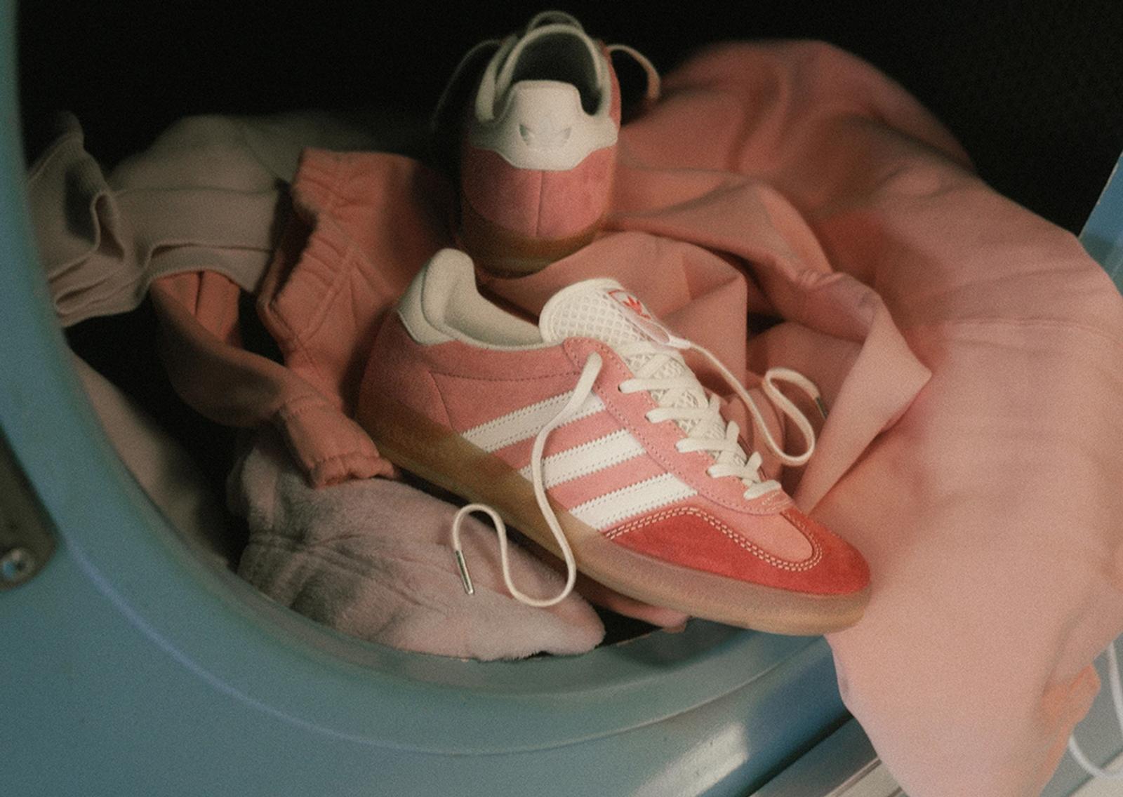 END x adidas Gazelle Indoor Laundromat Angle & Heel