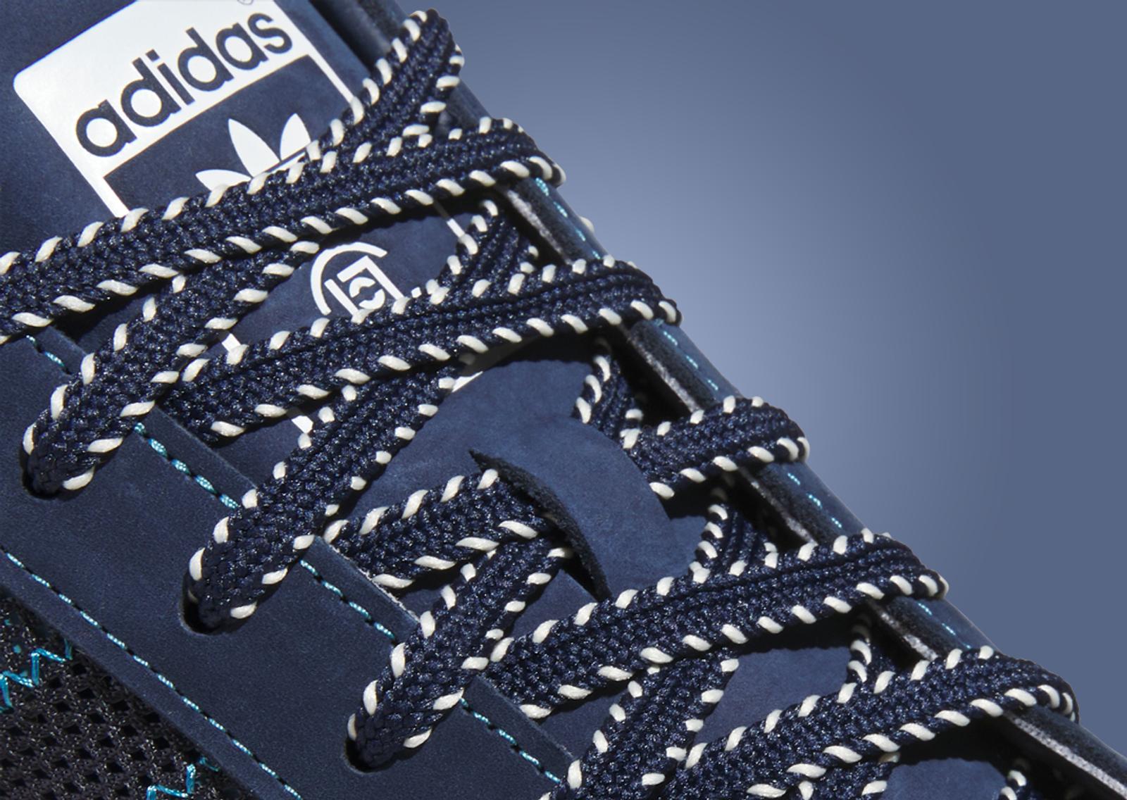 CLOT x adidas Superstar Night Indigo Detail