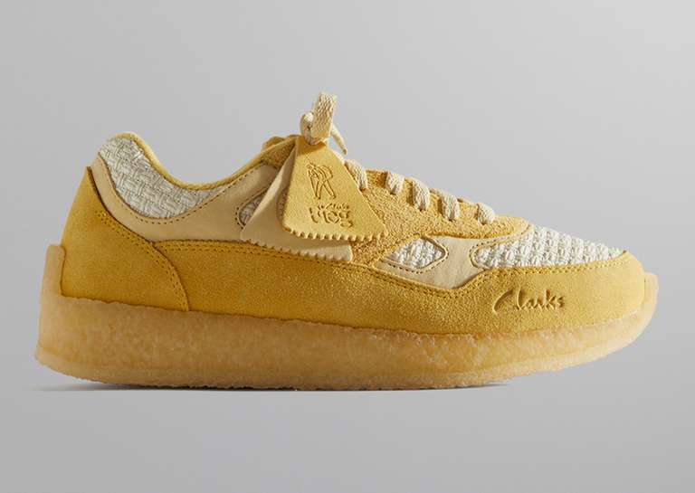 8th St by Ronnie Fieg for Clarks Originals Lockhill Yellow Combi Lateral