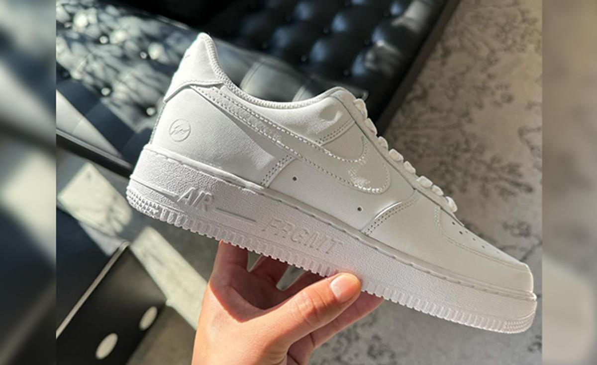 The fragment design x Nike Air Force 1 Low Triple White Releases in 2024