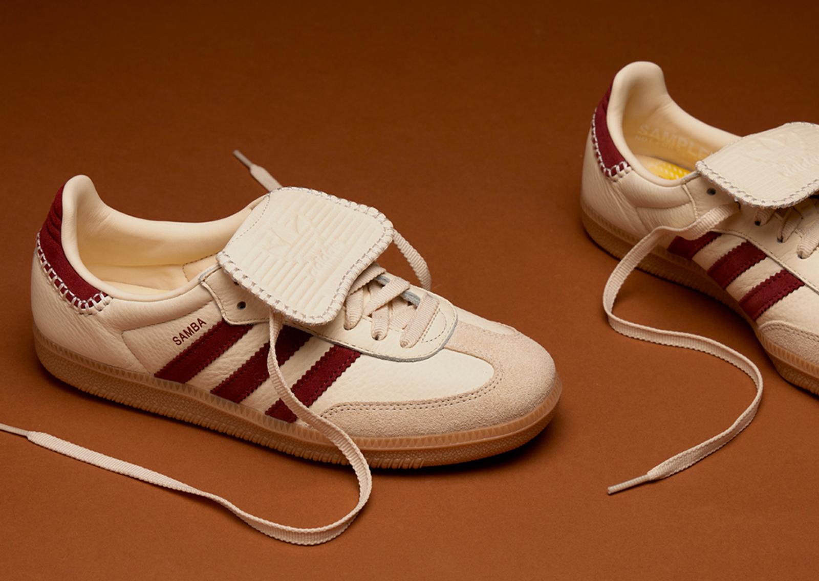 adidas Samba LT Preloved Ruby Wonder White Angle