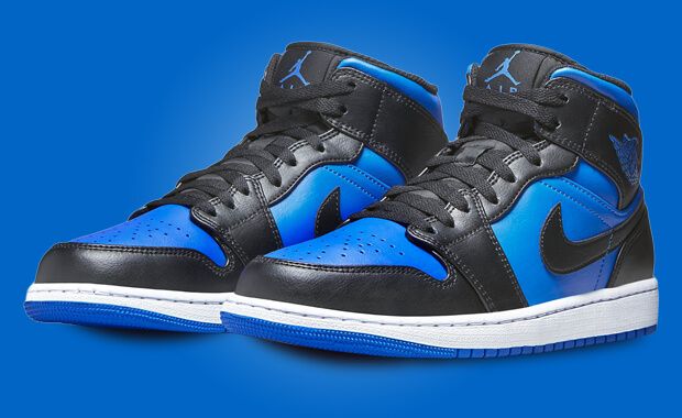 Jordan 1 royal shop blue and black