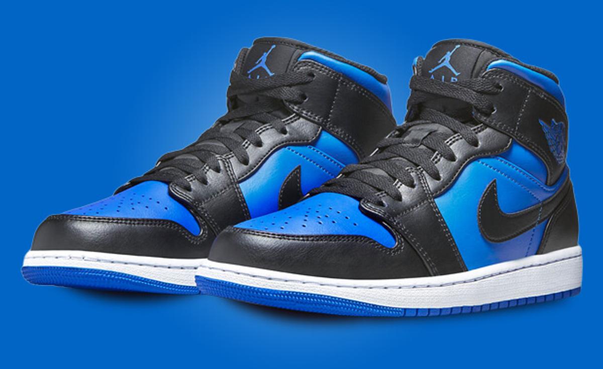 The Jordan 1 Mid Black Royal Blue Releases In September 