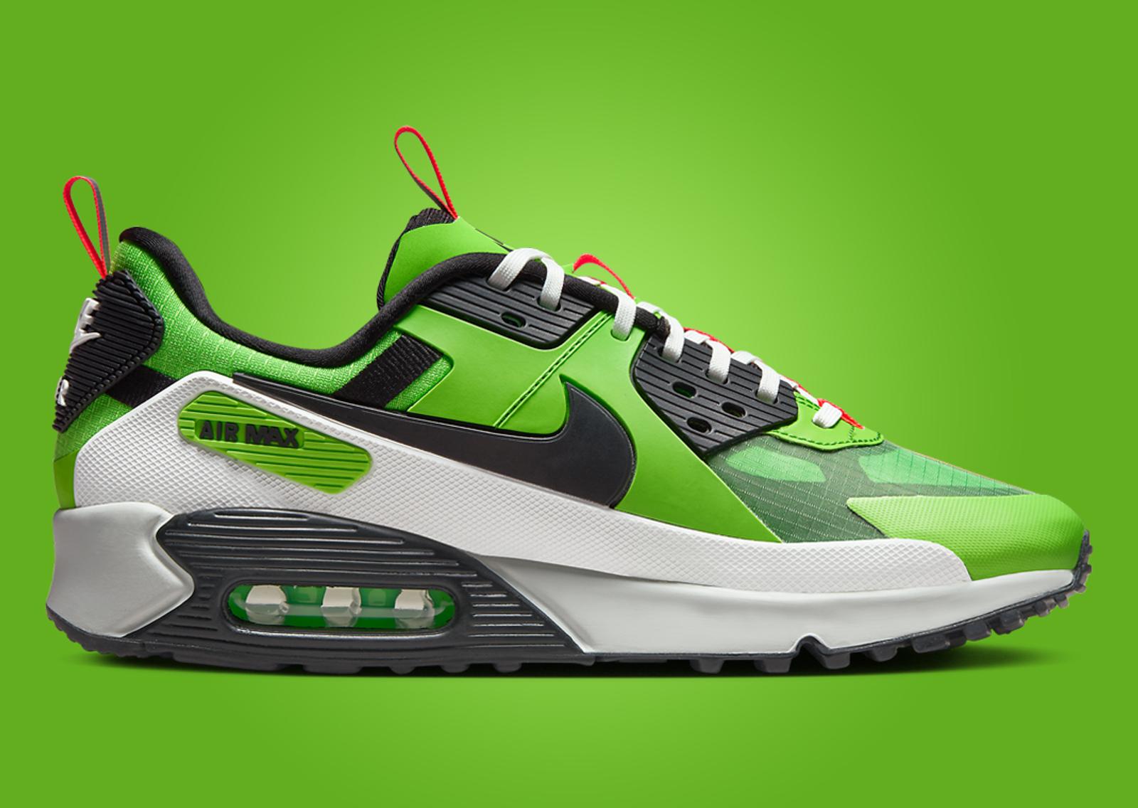 Nike Air Max 90 Drift Action Green Medial Left