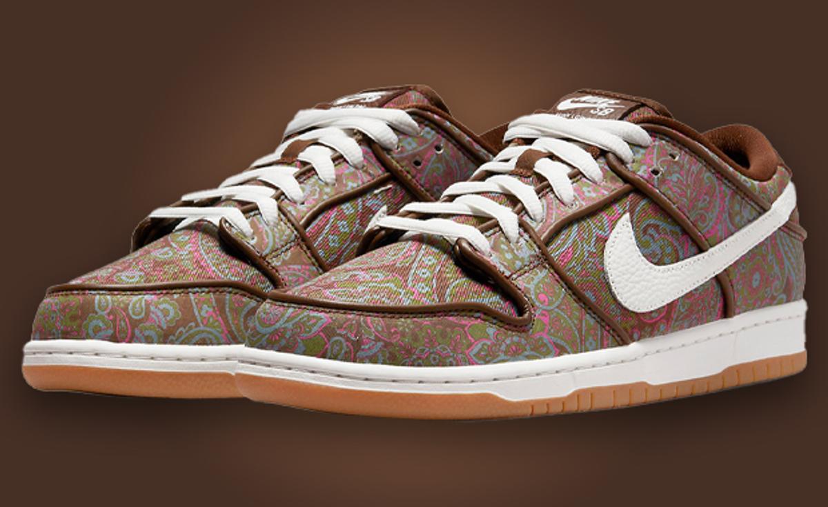 Official Look At The Nike SB Dunk Low Paisley