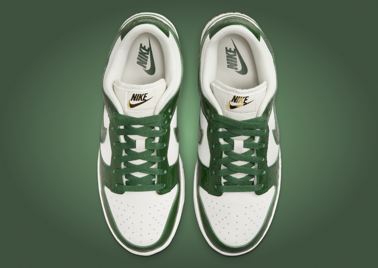 The Women's Nike Dunk Low Lux Grandma Appears in Gorge Green