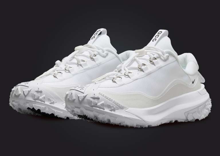 Comme des Garcons x Nike ACG Mountain Fly 2 Low White Angle