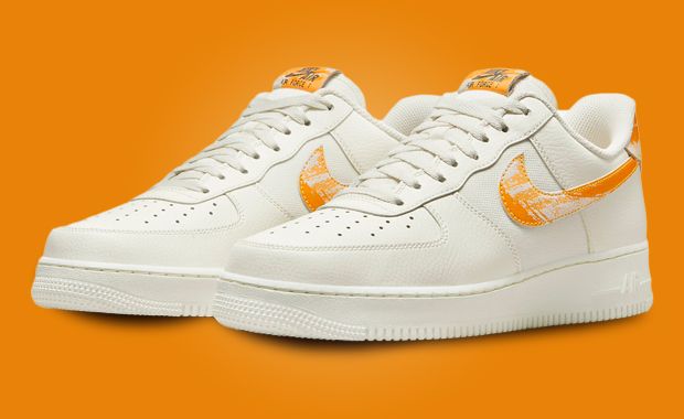 Nike air force 1 with orange tick Clearance