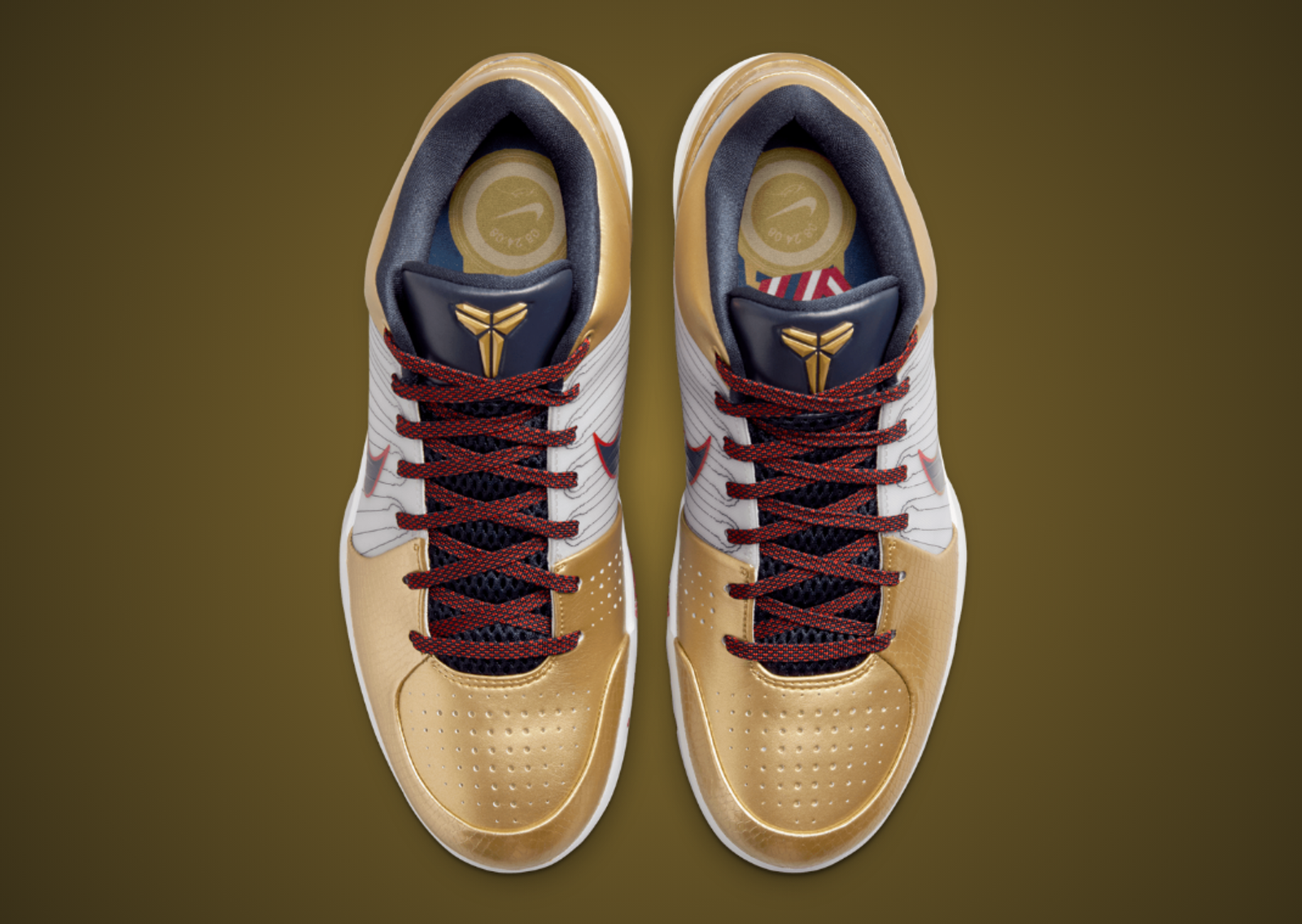 Nike Zoom Kobe 4 Protro Gold Medal Top