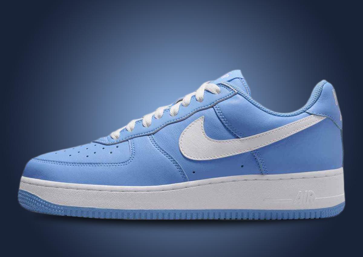 This Nike Air Force 1 Low Anniversary Edition Comes In University Blue -  Sneaker News