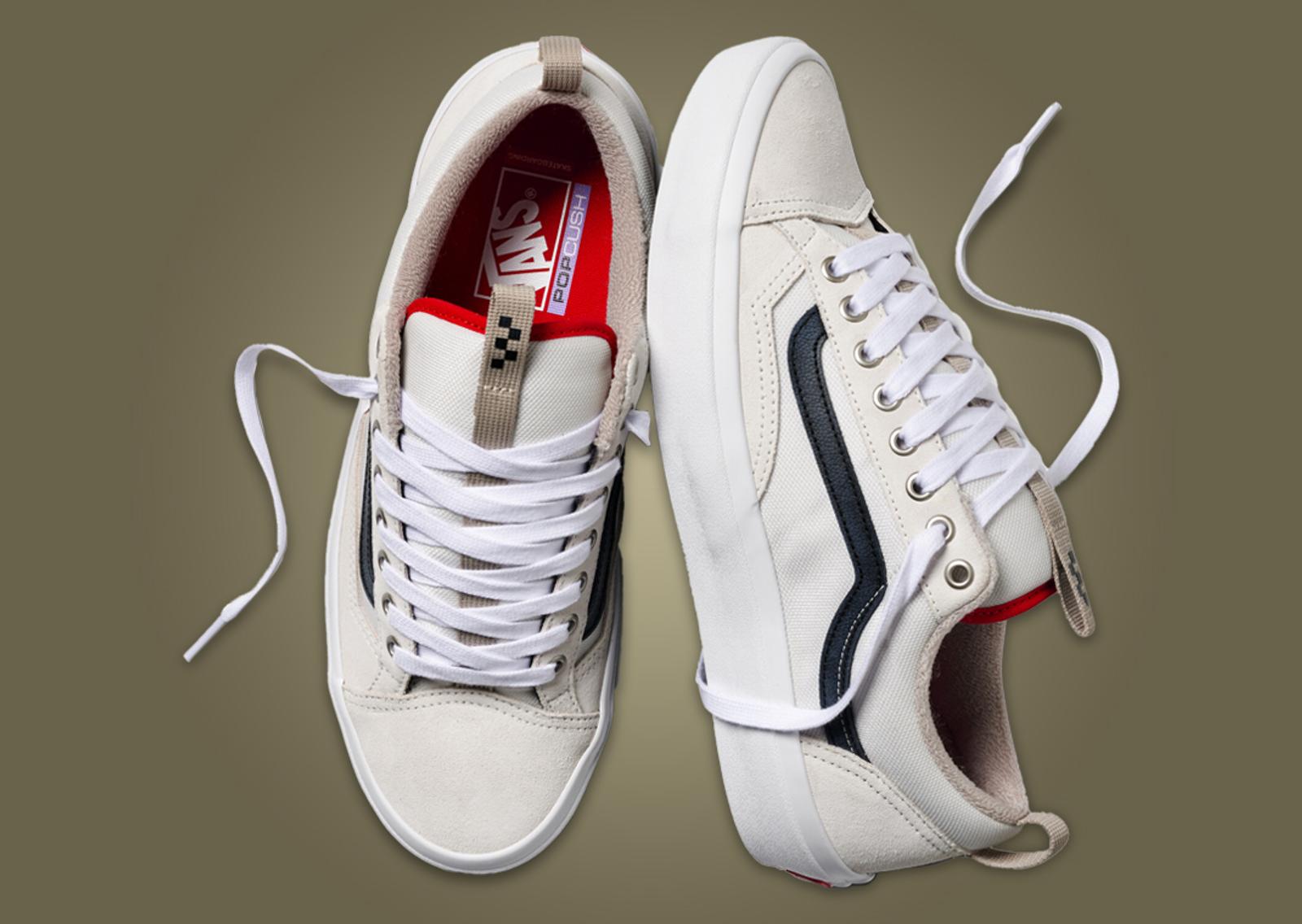 Vans Skate Old Skool 36+ Antique White Lateral