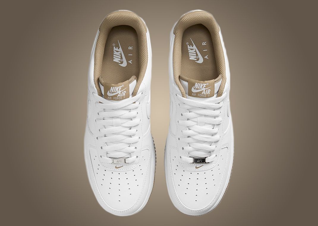 This Nike Air Force 1 Low White Khaki Edition Is Unbelievably Clean