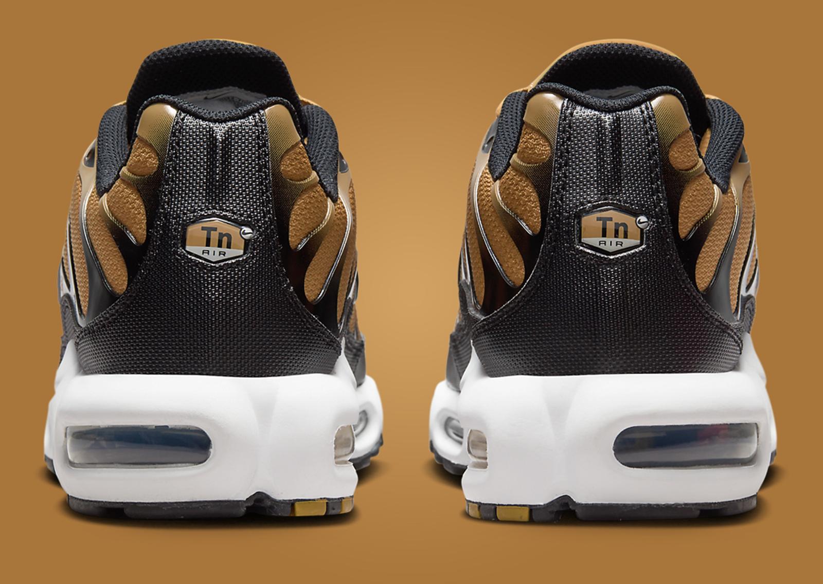 Nike Air Max Plus Golden Harvest Black Back