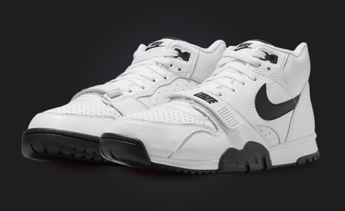 It Doesn't Get Any Cleaner Than The Nike Air Trainer 1 White Black
