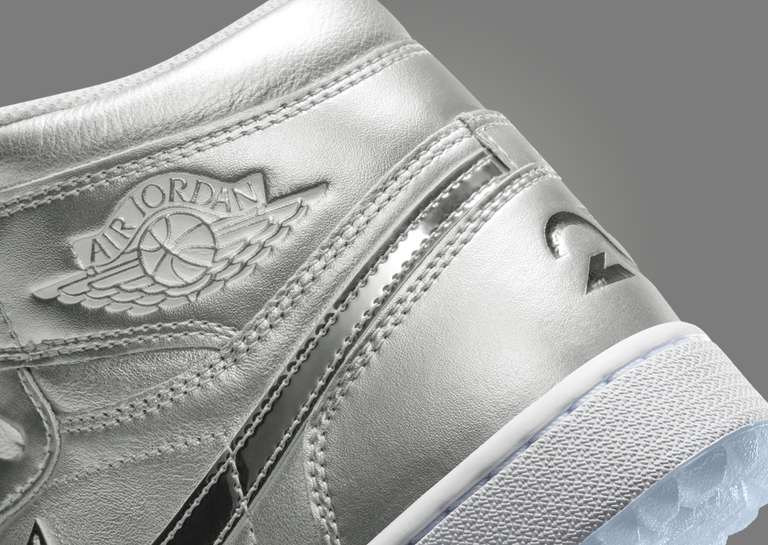 Air Jordan 1 High Golf Gift Giving Heel Detail