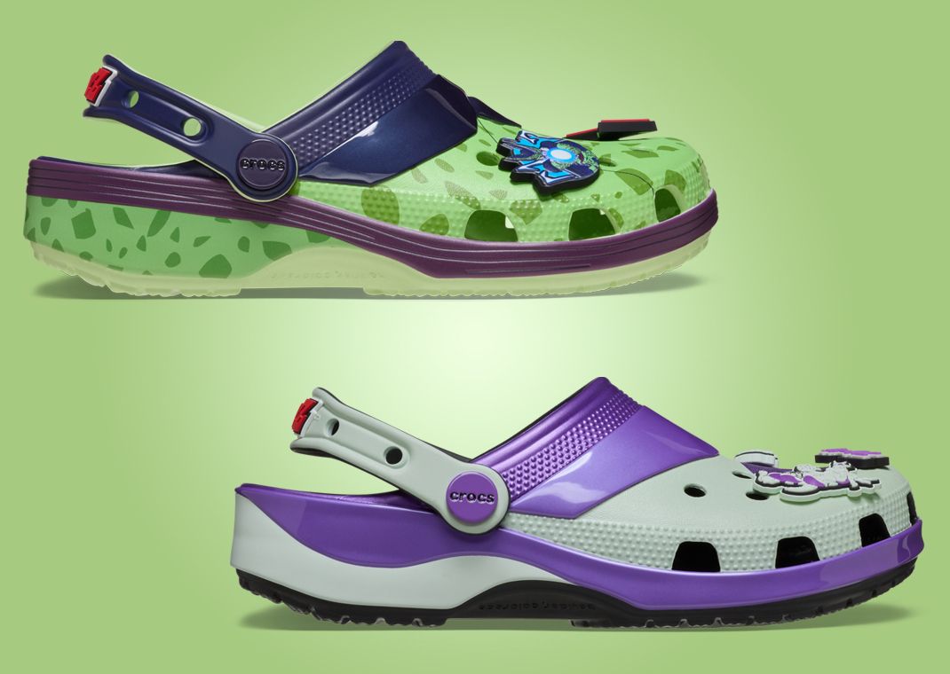 Crocs Dragon Ball Z Classic Clogs Purple Light Green Mens Size‎ 10 Jibbitz Dragon Ball Z Crocs Classic Clog Frieza Cell Release | Hypebeast main image 2