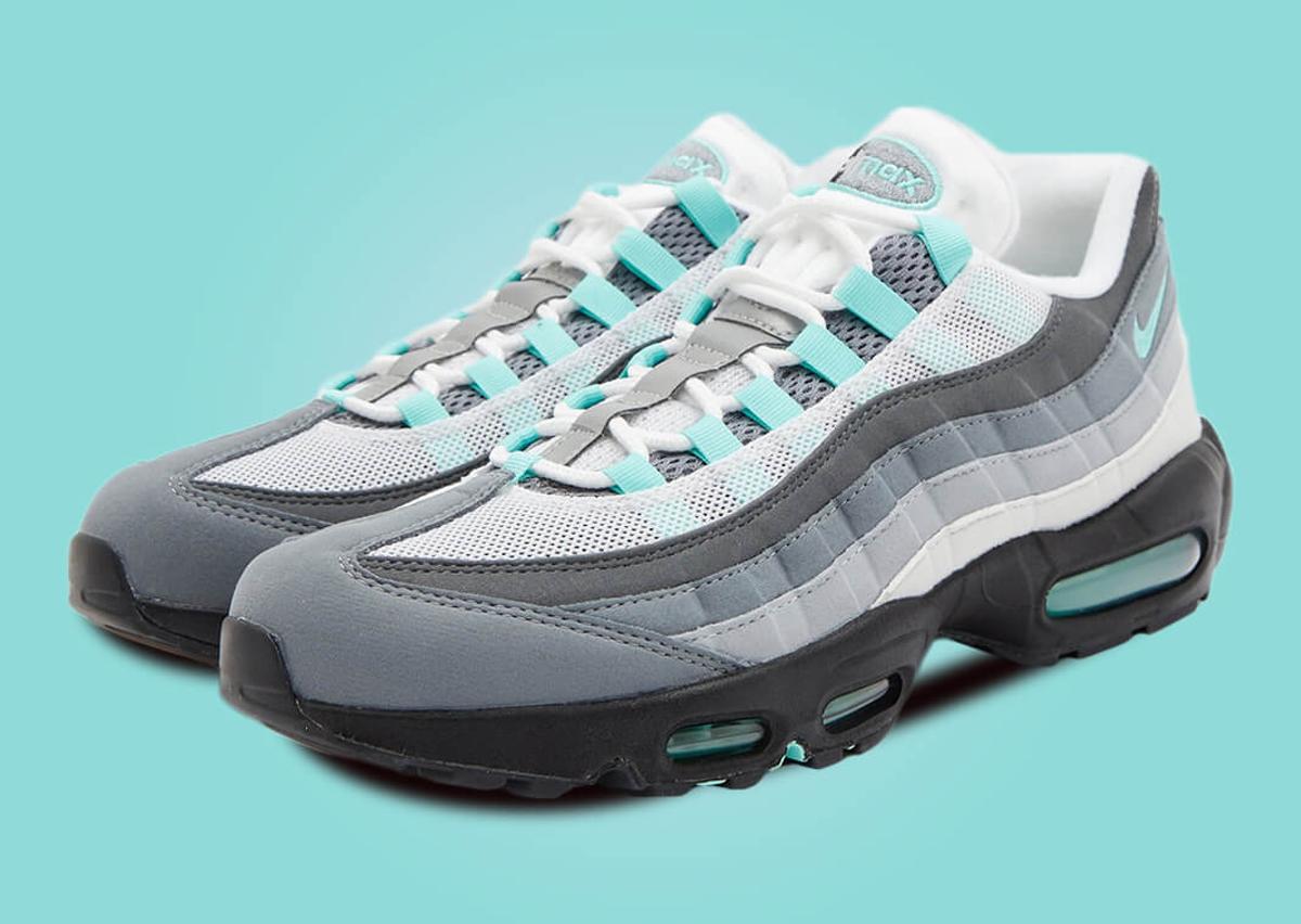 Nike Air Max 95 Grey Hyper Turquoise