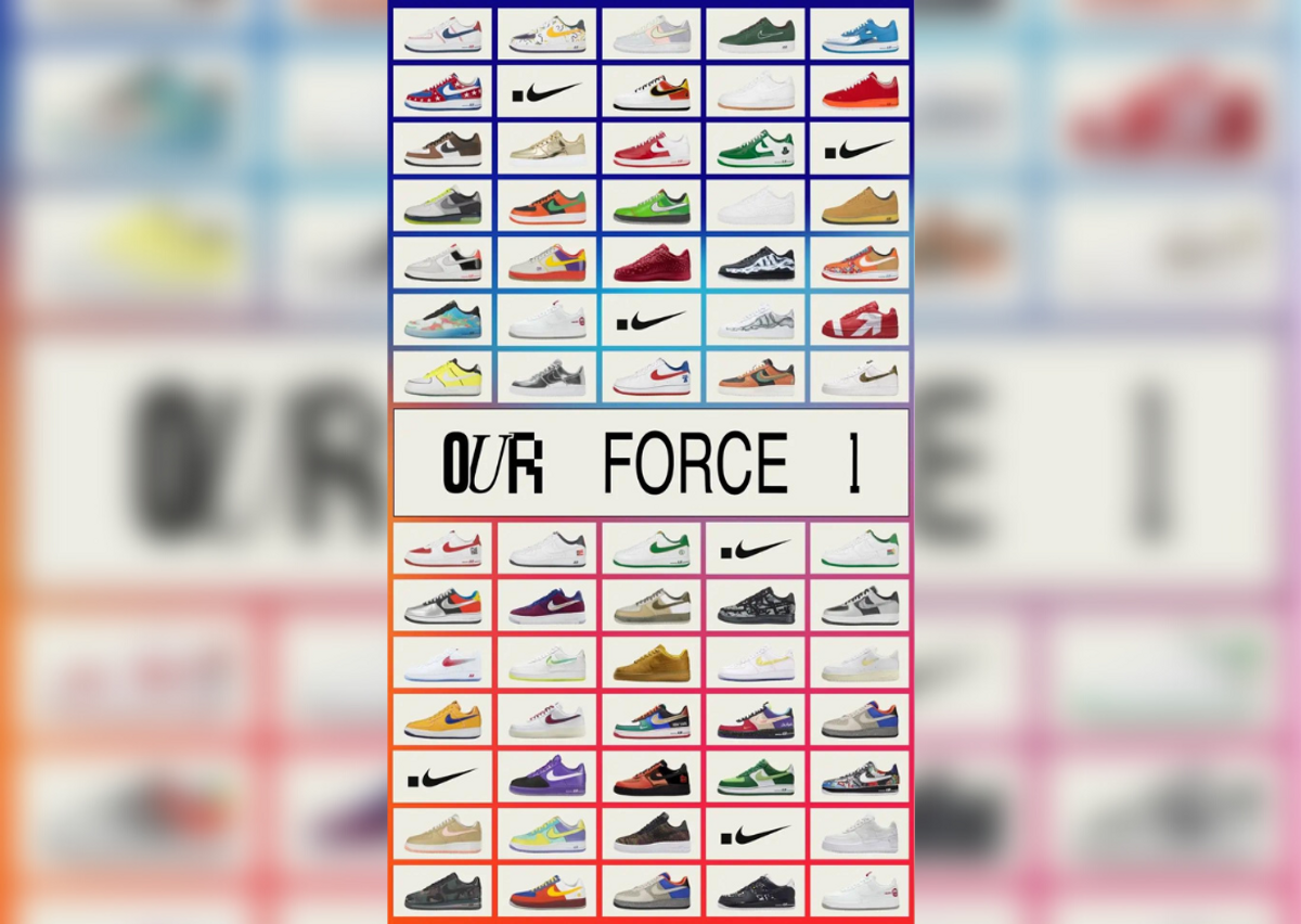 Our Force 1 Collection (Image via 