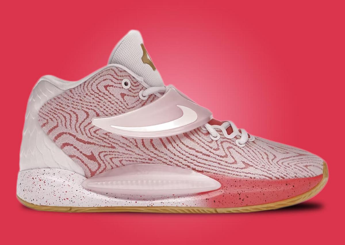Nike KD 14 Aunt Pearl Side View
