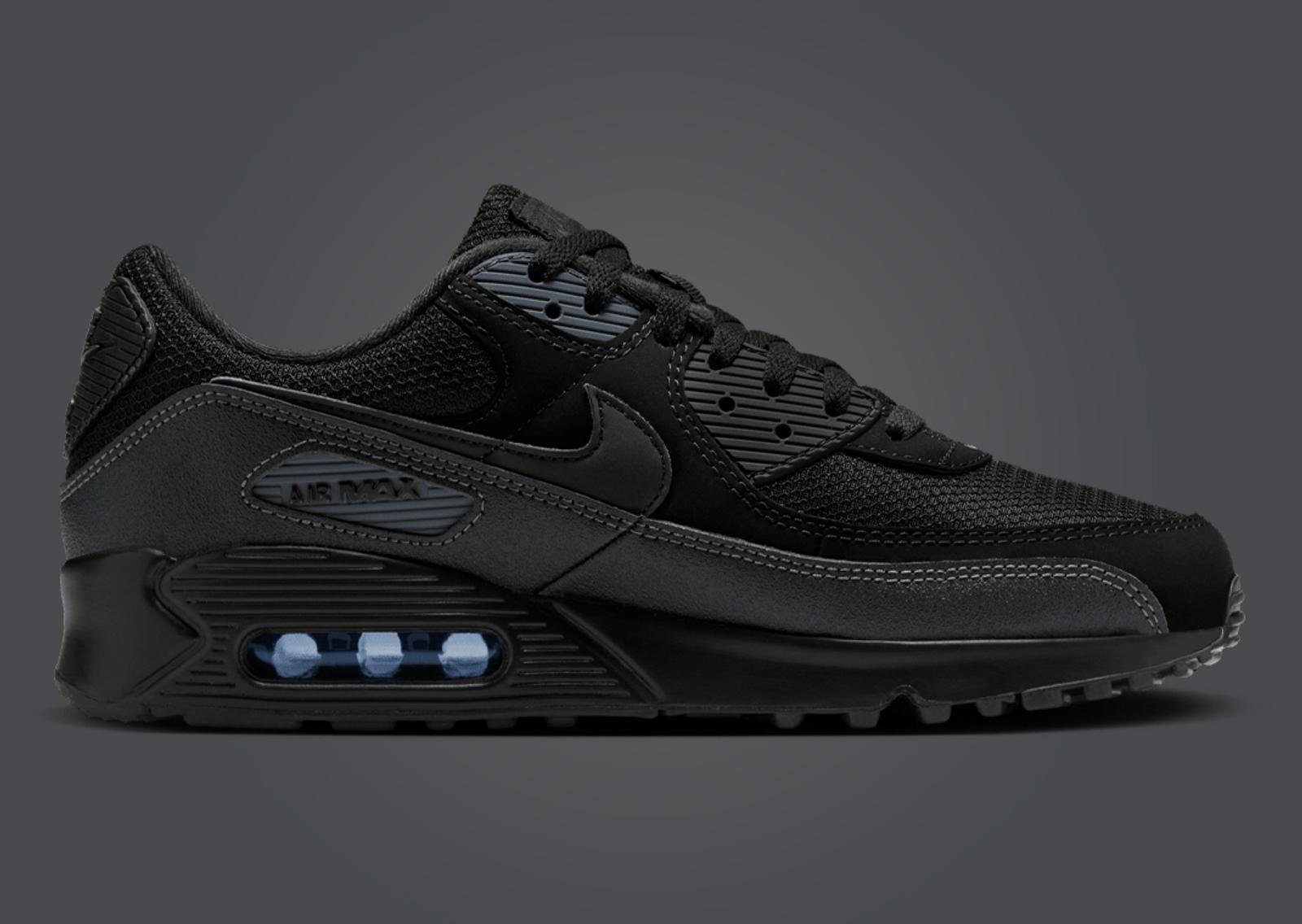 Nike Air Max 90 3M Swoosh Black Medial