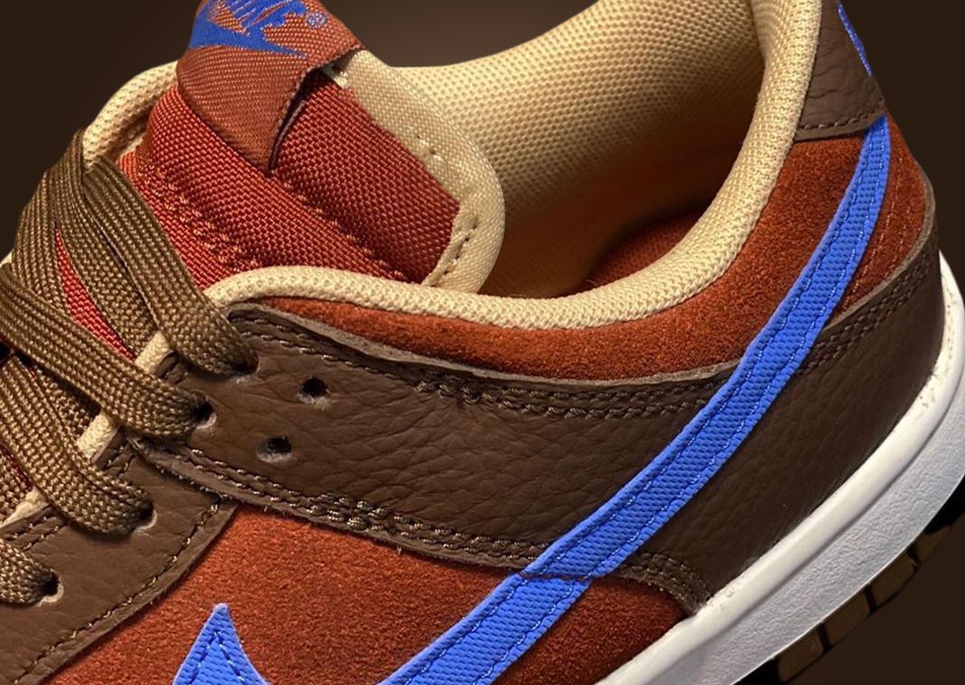 Blue and brown discount nikes