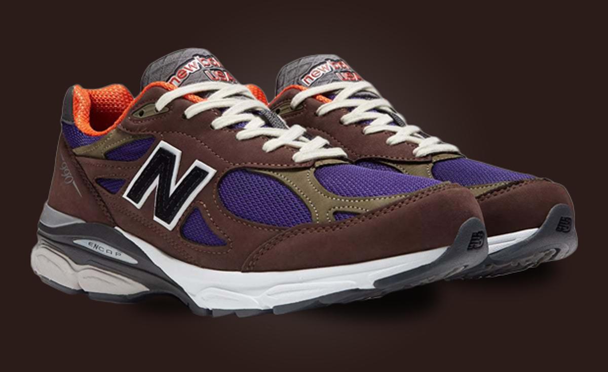 Teddy Santis Unveils The New Balance 990v3 Made In USA Brown Purple