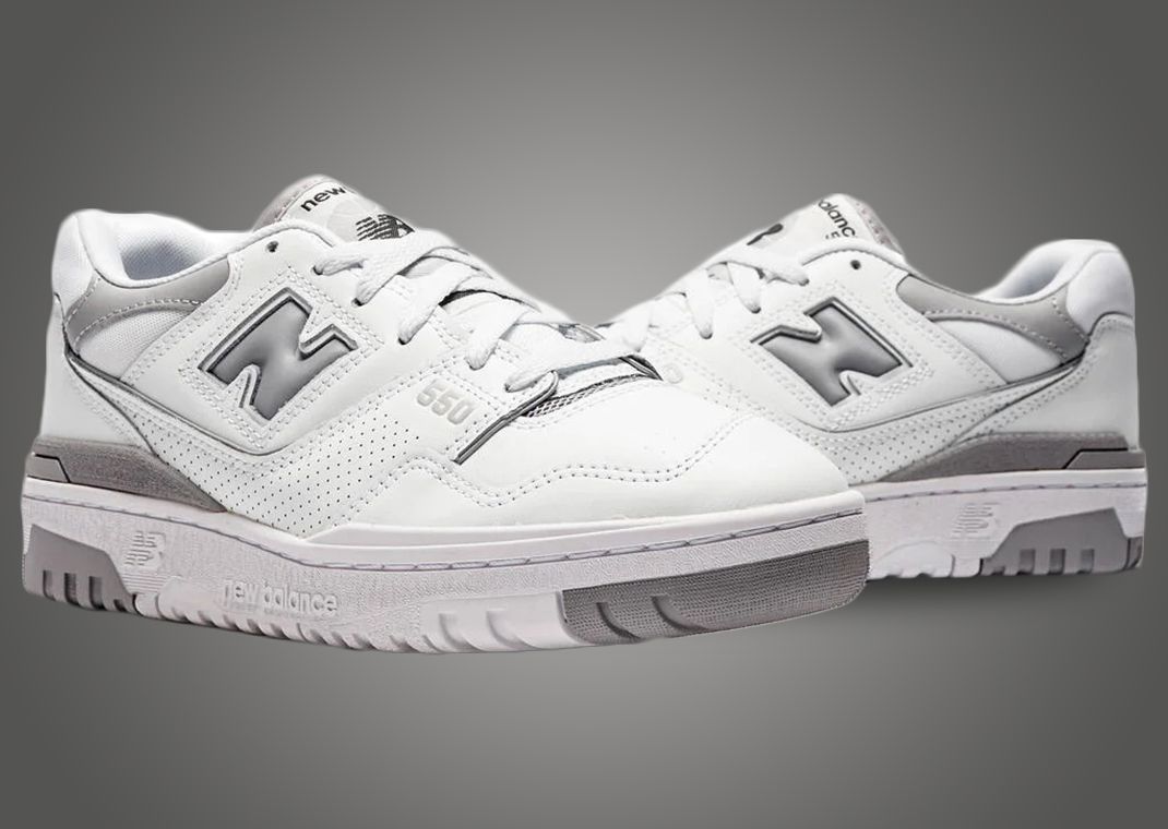 スニーカー NEW BALANCE White Leather 550 Sneakers 550 leather sneakers in white - New Balance | Mytheresa