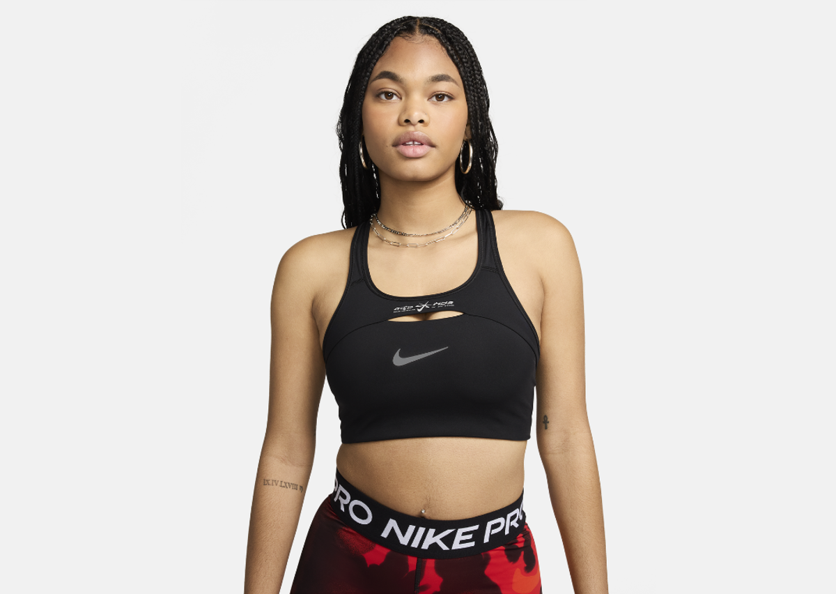 Megan Thee Stallion x Nike Women's Medium-Support Non-Padded Sports Bra Front
