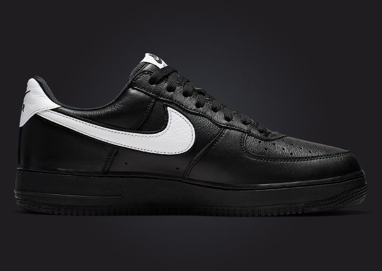 The Nike Air Force 1 Low Retro Black White Releases January 2024