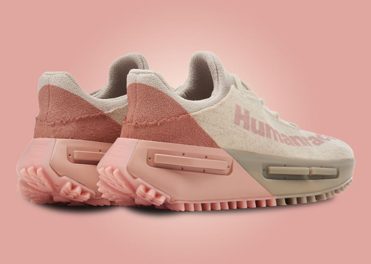 The Pharrell Williams x adidas NMD_S1 MAHBS Oatmeal Pink Releases November 2023
