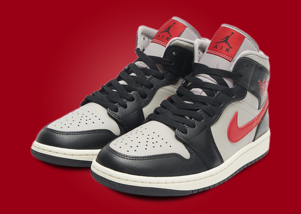 Black gym red white sail jordan 1 Clearance