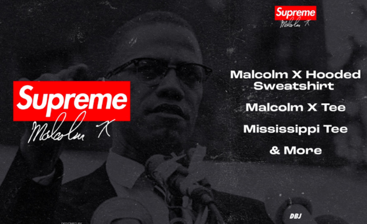 Supreme Spring Summer 2022 Week 13- Malcolm X, Dr. Martens and Burberry.