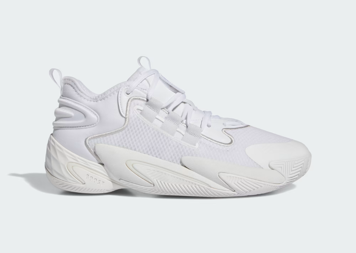 adidas BYW Select Low Triple White Lateral