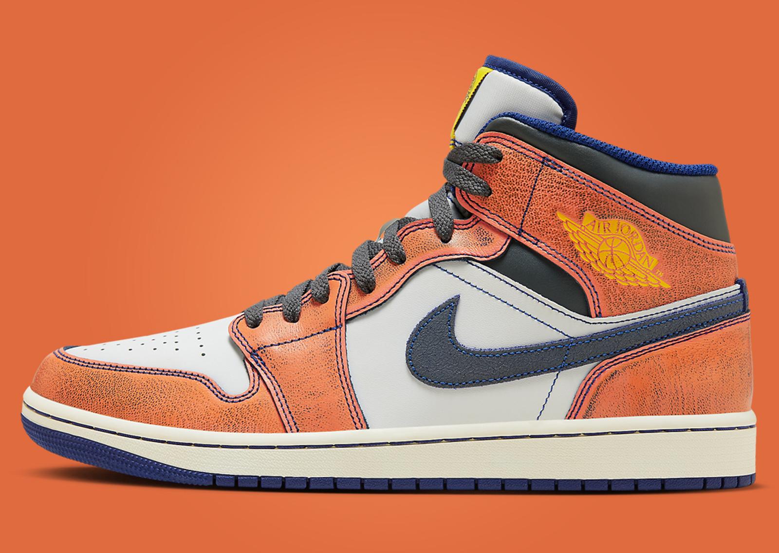 Air Jordan 1 Mid SE Flight Vintage Lateral