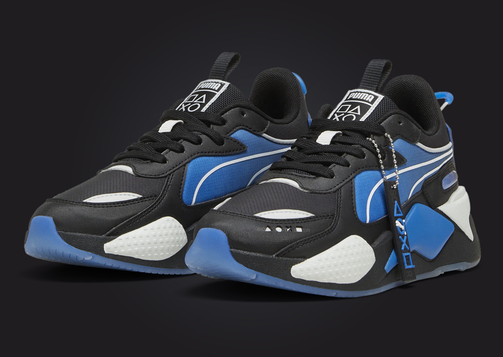 PlayStation x Puma RS-X Black Angle