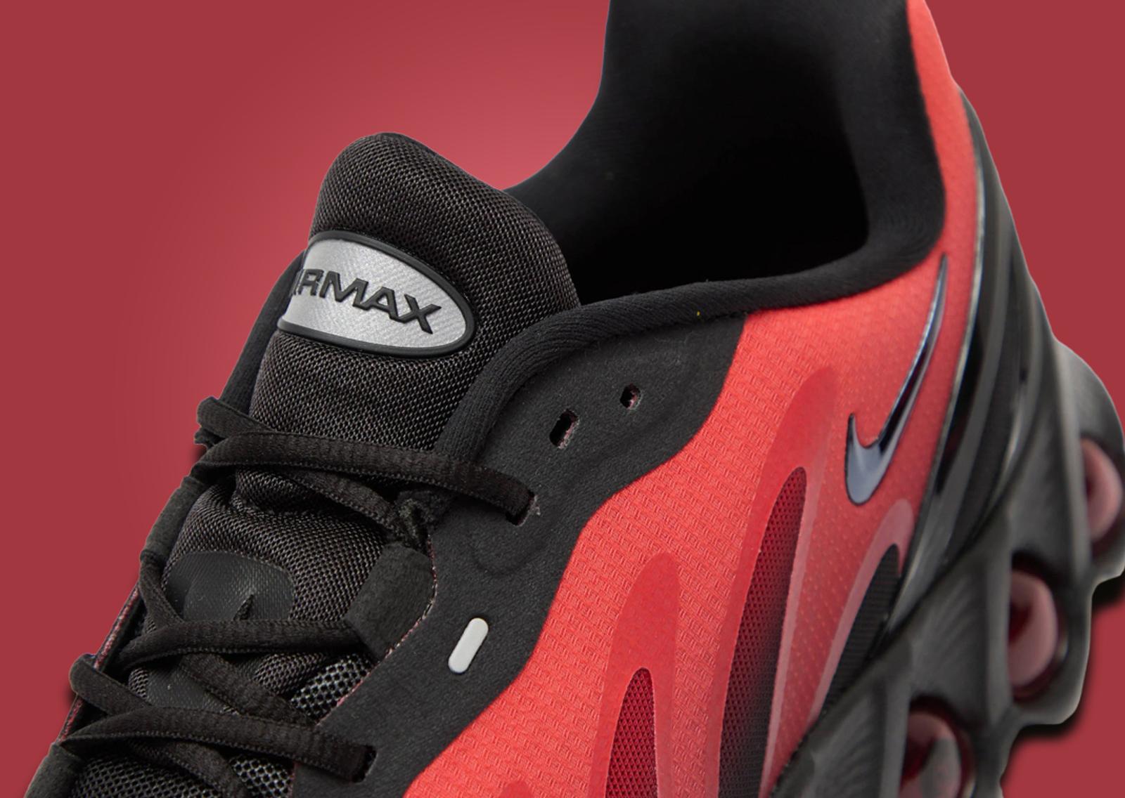 Nike Air Max DN8 Black Bright Crimson Detail