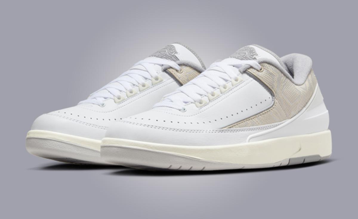 This Air Jordan 2 Low Has Python Accents