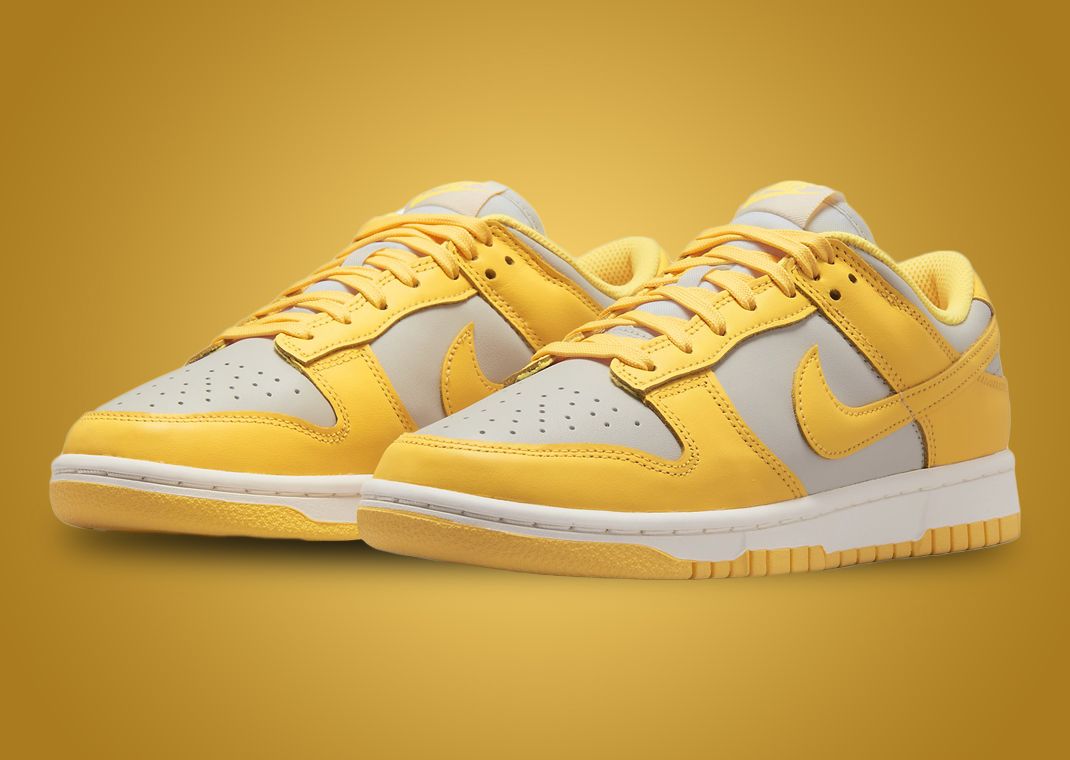 Light store yellow nikes