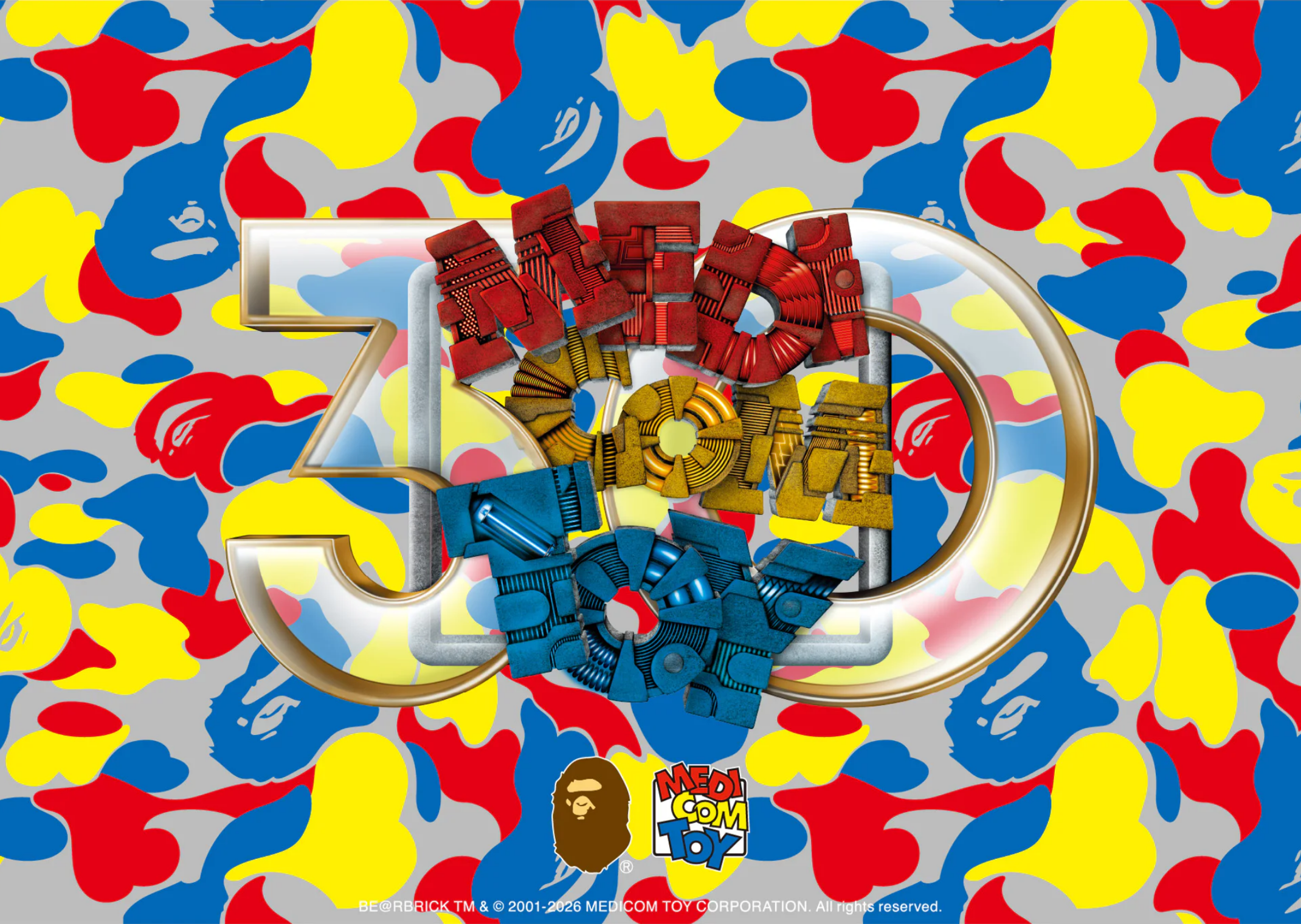 Medicom Toys Is Celebrating its 30th Anniversary with a BAPE