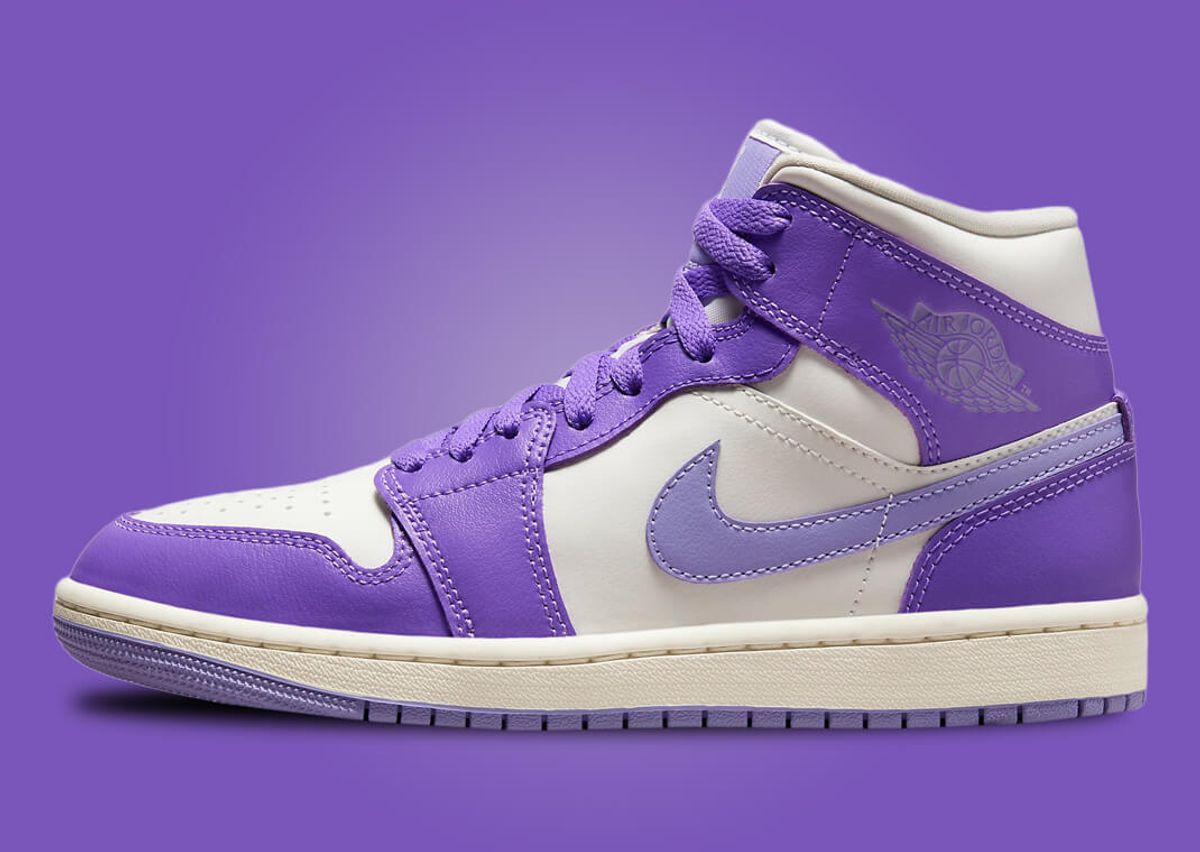 The Air Jordan 1 Mid Action Grape Was Made for the Ladies