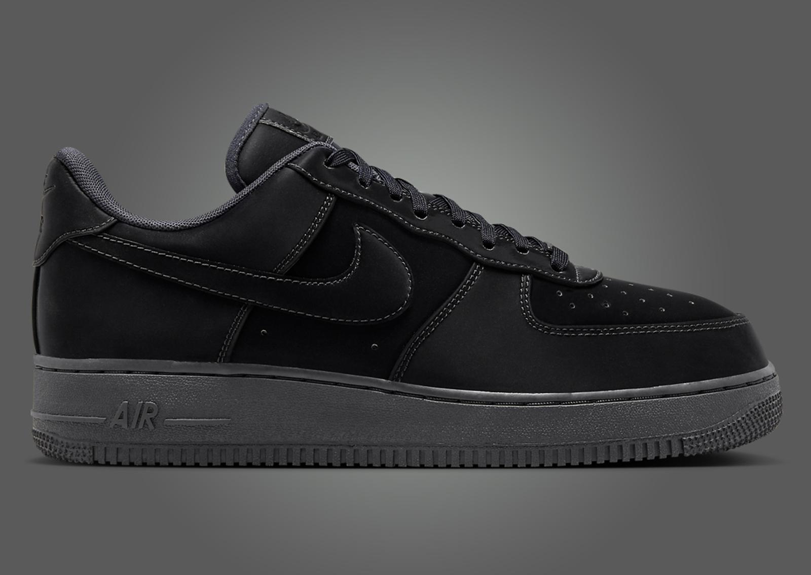 Nike Air Force 1 Low Vanta Black Lateral