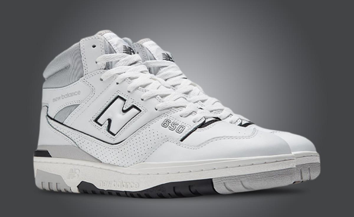 This New Balance 650 Comes In White Grey Black