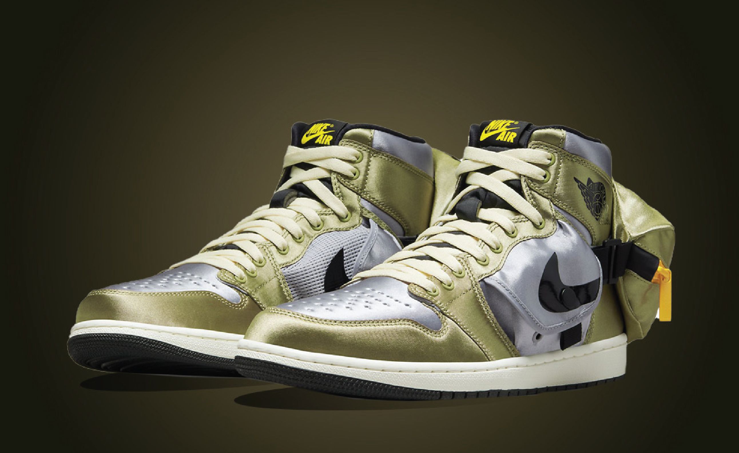 Neutral Olive and Light Steel Grey Dress This Air Jordan 1 Utility