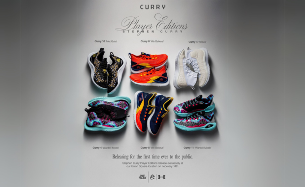 Steph Curry and Curry Brand Are Launching Six PE Sneakers Exclusively at Shoe Palace