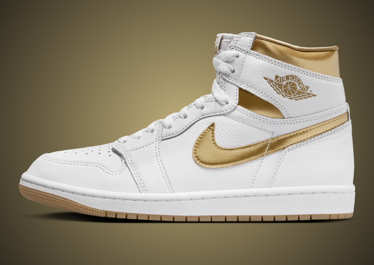 The Women's Exclusive Air Jordan 1 High Metallic Gold Releases February ...