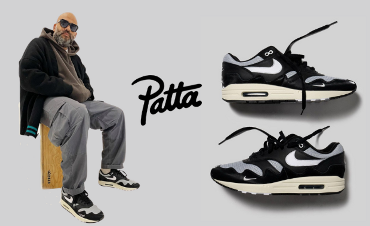 Patta's Nike Air Max 1 Waves Is Dropping In "Black"