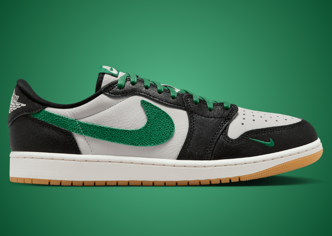 This Air Jordan 1 Low OG is Covered in Cracked Leather and