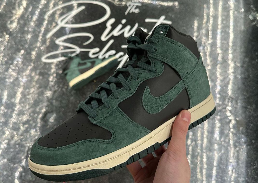 Faded Spruce Suede Dresses The Nike Dunk High Premium