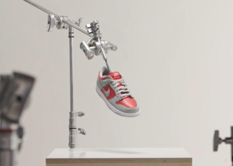 Nike Dunk Low Ultraman On Display